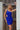 Cocktail Dresses Short Homecoming Cut Out Beaded Dress Royal Blue