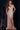 Prom Dresses Sequin Fitted Slit Long Formal prom Dress Nude/Silver