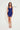 Cocktail Dresses Fitted Short Beaded Homecoming Dress Royal Blue