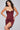 Cocktail Dresses Homecoming Short Pleated Corset Cocktail Dress Burgundy