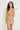 Cocktail Dresses Sequin Short  Fitted Homecoming Dress Nude Gold