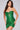 Cocktail Dresses Short Fitted Sequin Corset Cocktail Dress Green