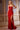 Prom Dresses Fitted Long Formal Evening Prom Corset Dress Red