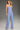 Jumpsuit Long Sequin Bodice Formal Jumpsuit Perriwinkle/Multi