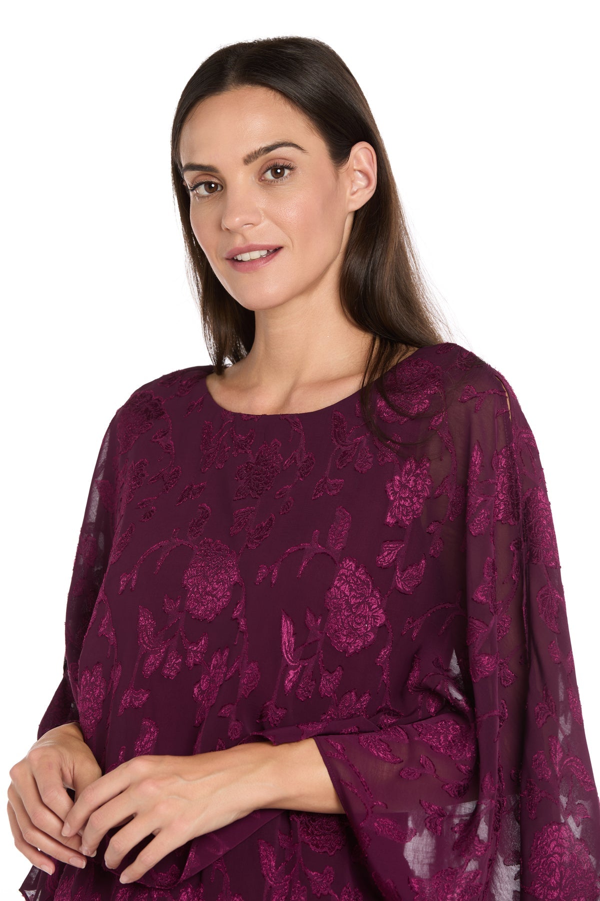 Jumpsuit Long Print Formal Jumpsuit Wine