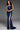 Prom Dresses Beaded Prom Fitted Long Formal Dress Navy