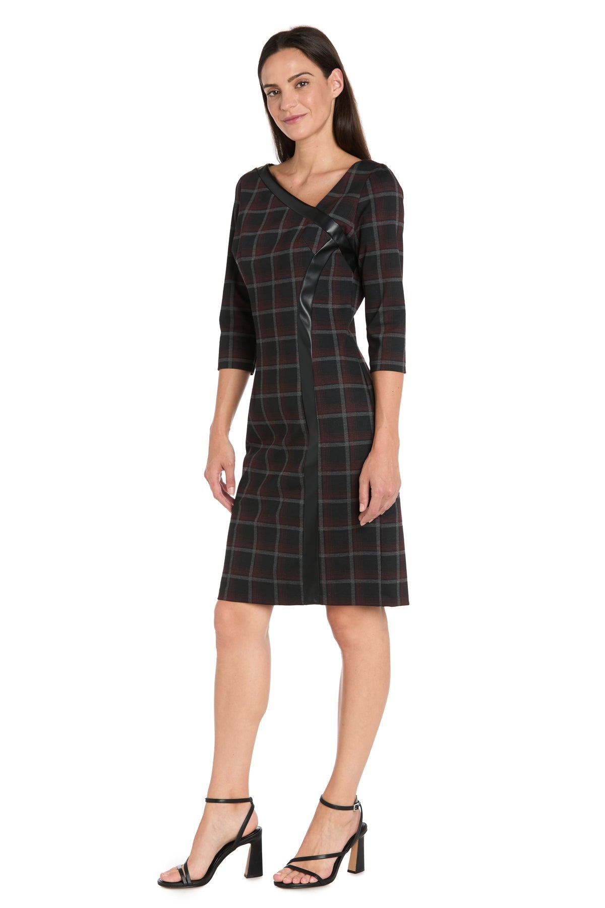 Cocktail Dresses Mini Short Cocktail Dress R&M Richards 4270 Red/Multi