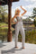 Jumpsuit Long Formal Sequin Fitted Jumpsuit Ivory