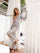 Pant Suit Floral Sequin Long Sleeve Jacket Pant Suit Set Nude Multi