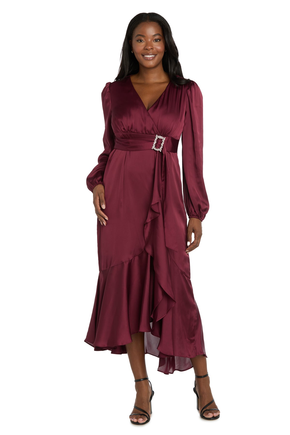 Cocktail Dresses Beaded Short Cocktail Dress Aubergine