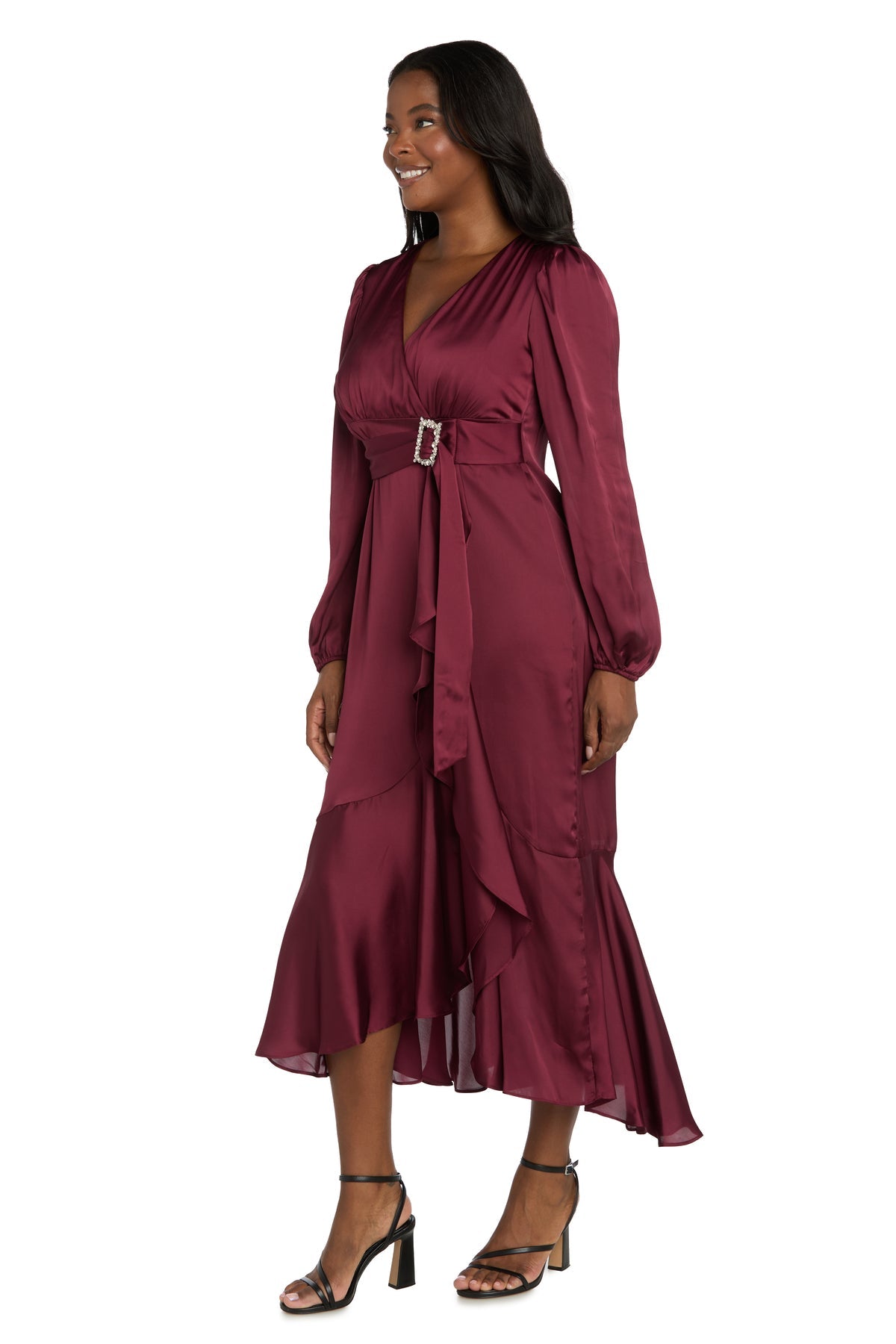 Cocktail Dresses Beaded Short Cocktail Dress Aubergine