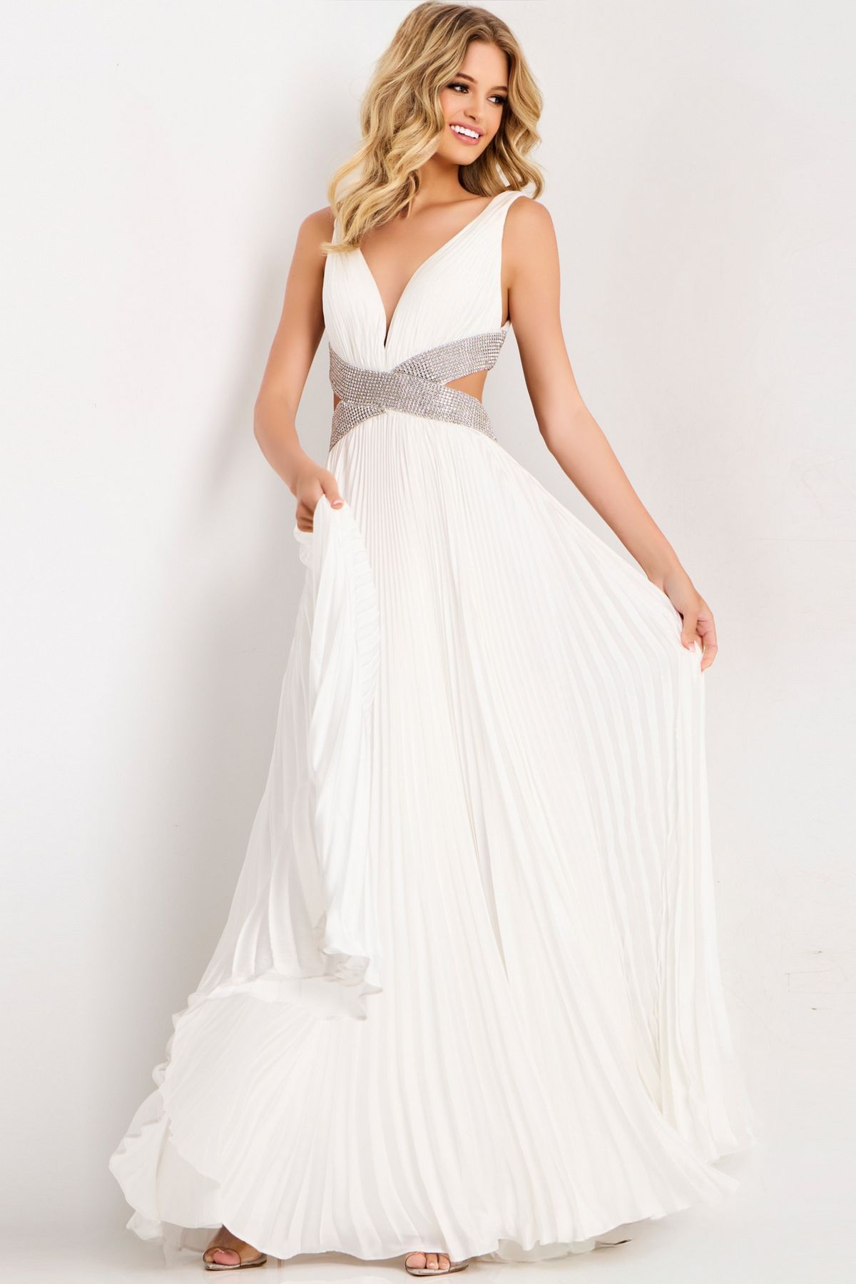 Wedding Dresses Long Bridal A Line Wedding Dress Off White