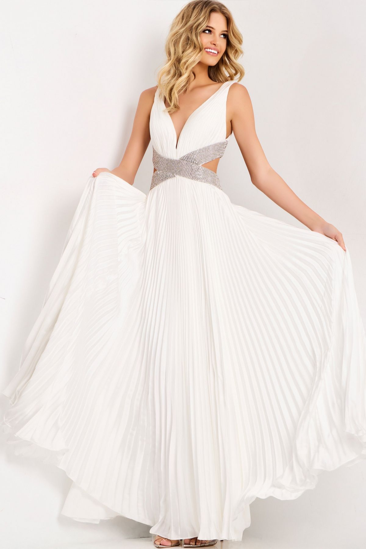 Wedding Dresses Long Bridal A Line Wedding Dress Off White