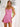 Cocktail Dresses Sequin Homecoming Short Dress Candy Pink