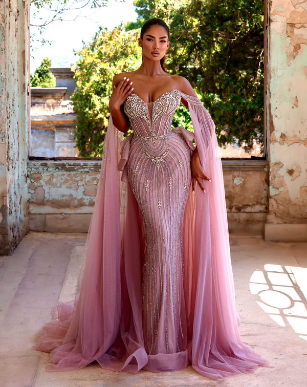 Sweetheart Floor-Length Tulle Prom Dress