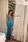 Prom Dresses Prom Formal Long Sequin Dress Peacock