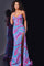 Prom Dresses Long Formal Beaded Sequin Prom Dress Orchid/Pink/Blue