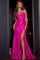 Prom Dresses Sequin Long Gown Formal Prom Dress Fuchsia
