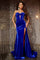 Prom Dresses Long Formal Velvet Mermaid Prom Dress Royal