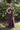 Prom Dresses Beaded Long Formal Prom Sequin Dress Black Fuchsia