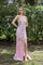 Prom Dresses Beaded Long Formal Slit Prom Dress Pink