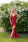 Prom Dresses Prom Long Formal Floral Beaded Dress Red