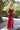 Prom Dresses Long Slit Prom Formal Pattern Dress Red