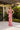 Prom Dresses Floral Long Glitter Formal sequin Prom Dress Pink
