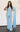 Jumpsuit Long Fitted Formal Jumpsuit Light Blue