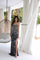 Prom Dresses Beaded Prom Long Formal Slit Dress Black