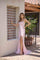 Prom Dresses Beaded Prom Long Formal Slit Dress Pink