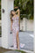 Prom Dresses Floral Long Formal Evening Prom Dress Ivory
