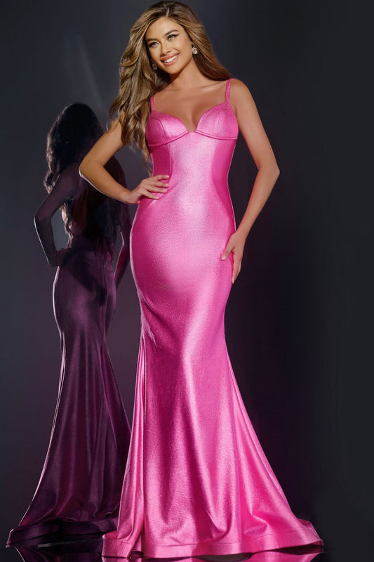 Prom Dresses Long Mermaid Gown Formal Prom Dress Hot Pink