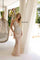 Prom Dresses Long Sequin Evening Formal Prom Slit Dress Nude