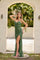 Prom Dresses Long Formal Beaded Prom Sequin Dress Sage Green