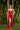 Prom Dresses Formal Long Slit Prom Beaded Dress Red