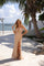 Prom Dresses Formal Long Slit Beaded Prom Dress Pink