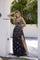 Prom Dresses Long Formal Prom A Line Floral Dress Black