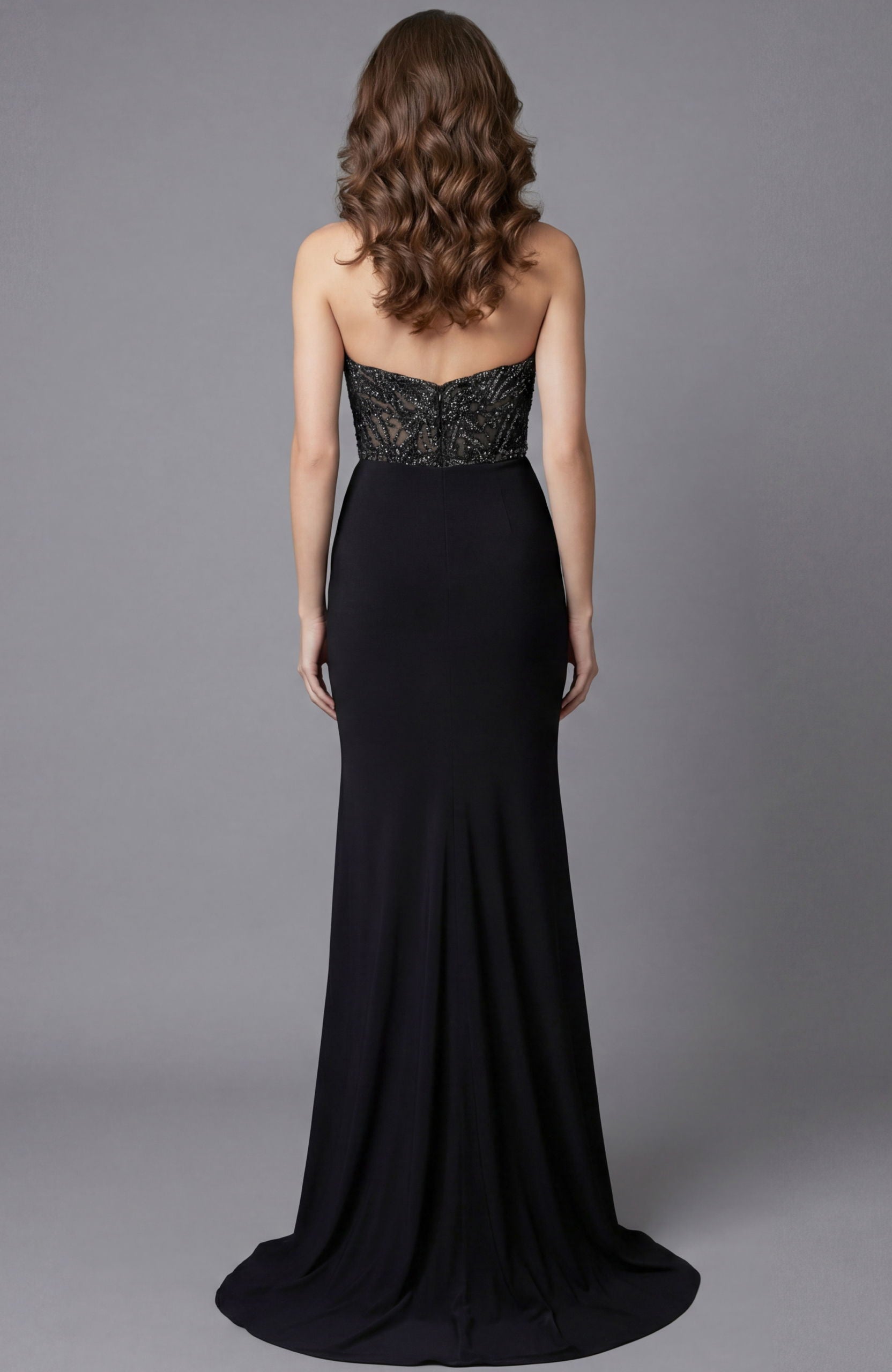 Prom Dresses Long Formal Beaded Evening Prom Dress Jovani 43589 Black