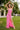 Prom Dresses Fitted Long Formal Sequin Prom Dress Neon Pink