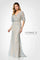 Mother of the Bride Dresses Long Mother of the Bride Lace Evening Dress Silver Nude