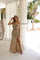 Prom Dresses Slit Long Formal Prom Evening Dress Nude