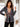 Jumpsuit Long Formal Floral Sequin Pantsuit Black Multi