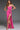 Prom Dresses Long High Slit Formal Gown Prom Dress Hot-Pink