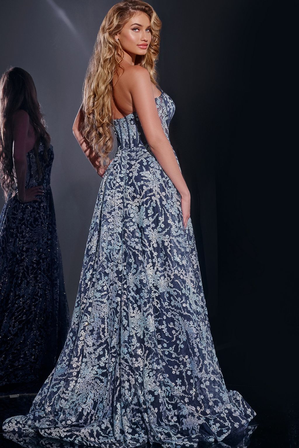 Prom Dresses Long Ball Gown Formal Prom Dress Navy
