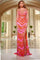 Prom Dresses Long V-Neck Sequin Formal Prom Dress  Orange/Multi