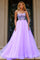 Prom Dresses Long Beaded Ball Gown Formal Prom Dress Lilac