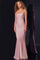 Prom Dresses Long Formal Sleek Open Back Gown Prom Dress  Hot-Pink
