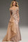 Prom Dresses Long Sequined A Line Formal Evening Prom Dress Champagne