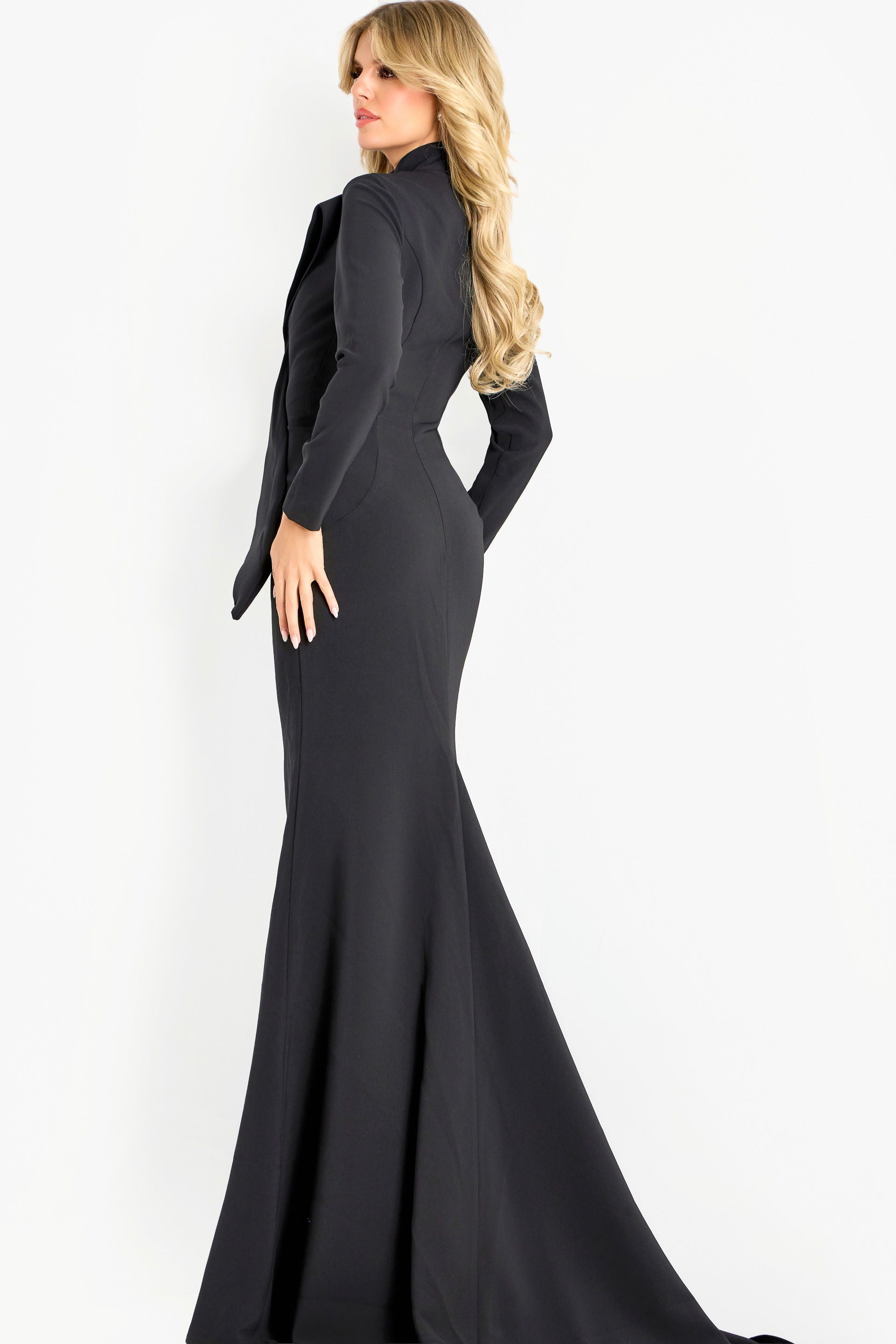 Mother of the Bride Dresses Long Sleeve Formal Mother of the Bride Dress Jovani 45617 Black